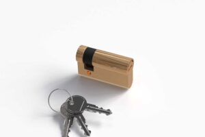 half cylinder with key